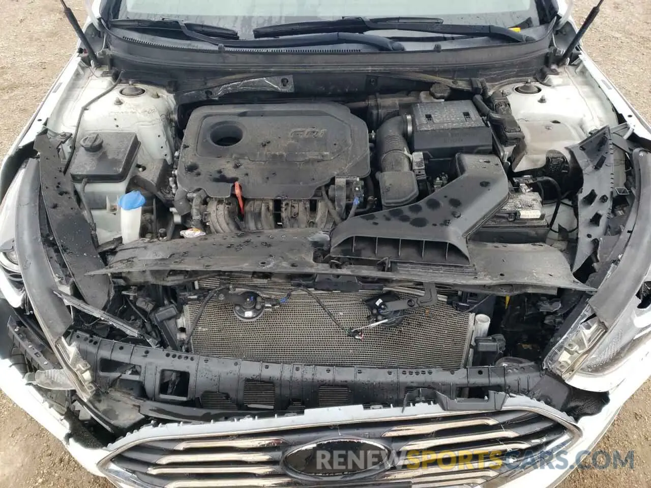 11 Photograph of a damaged car 5NPE24AF6KH782448 HYUNDAI SONATA 2019