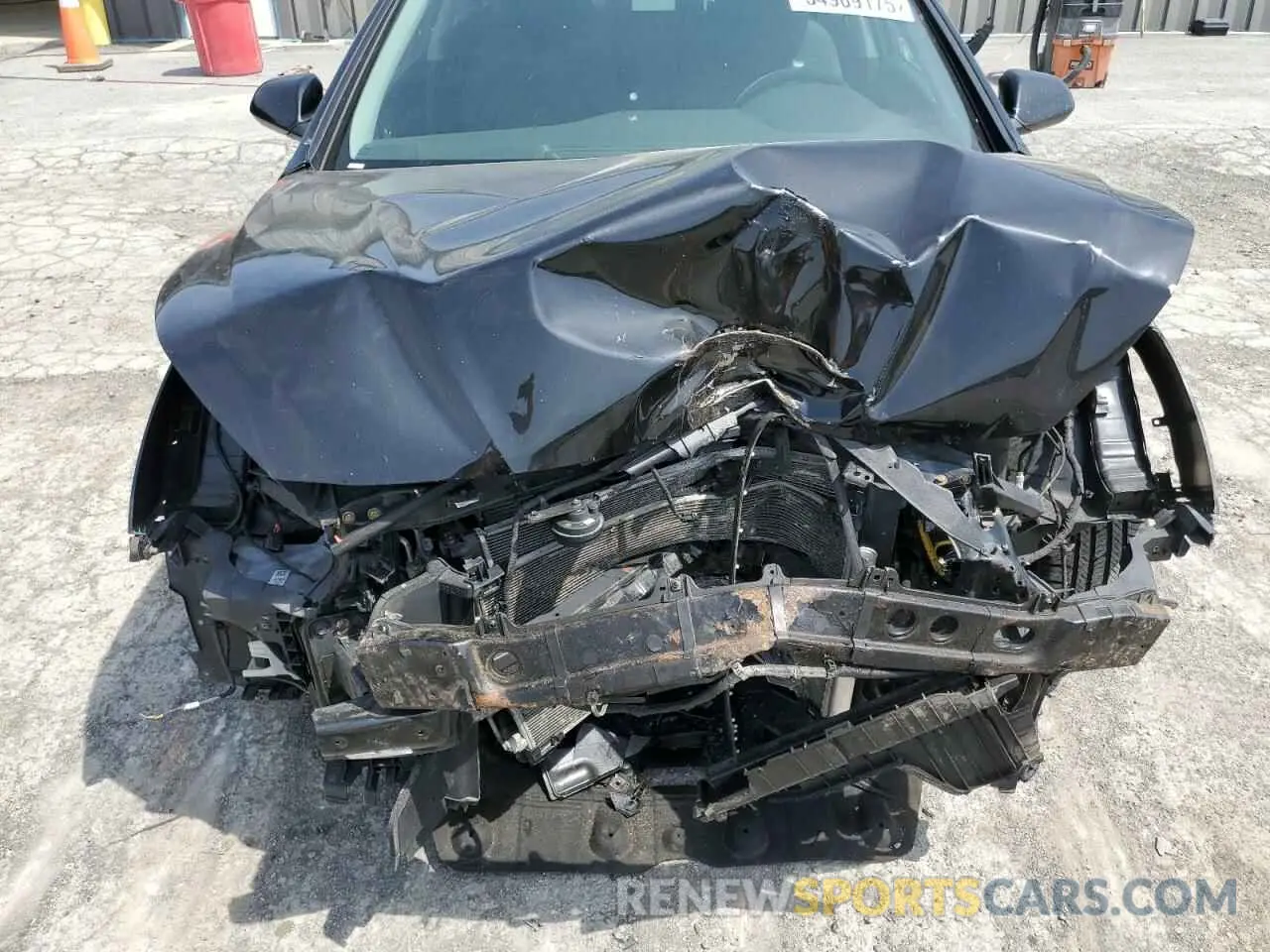 11 Photograph of a damaged car 5NPE24AF7KH736272 HYUNDAI SONATA 2019