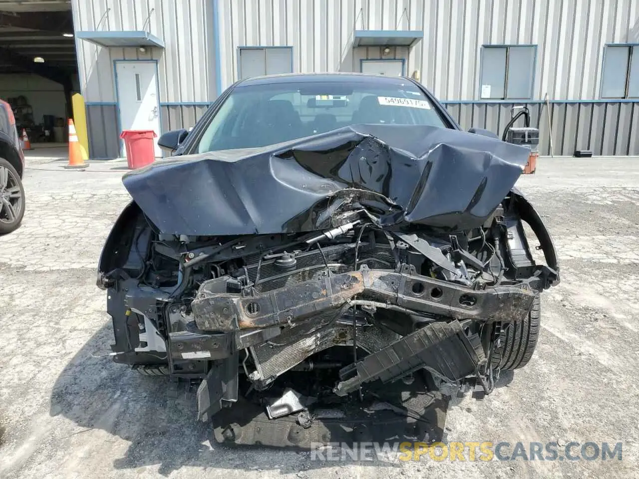 5 Photograph of a damaged car 5NPE24AF7KH736272 HYUNDAI SONATA 2019