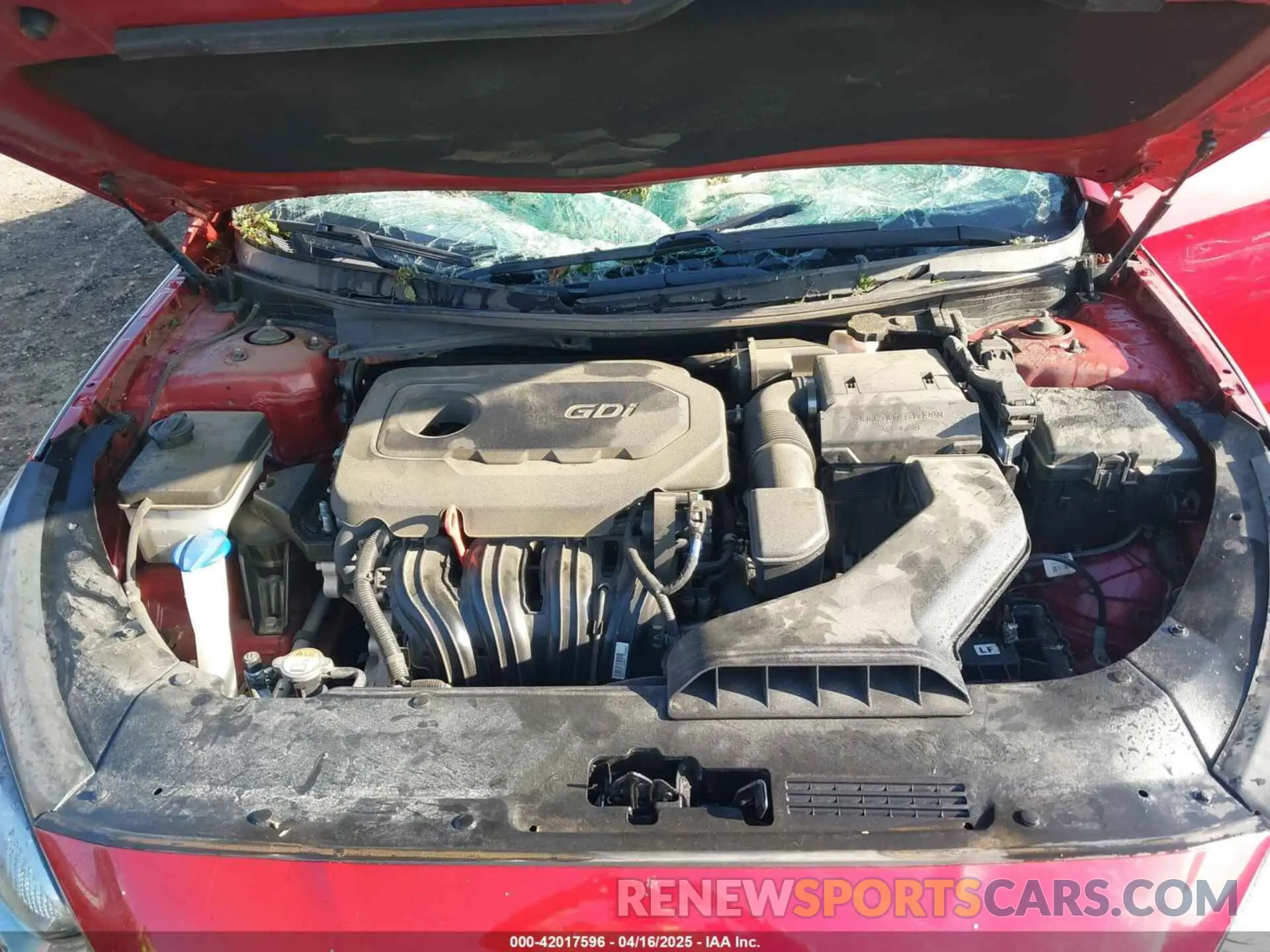 10 Photograph of a damaged car 5NPE24AF7KH740256 HYUNDAI SONATA 2019