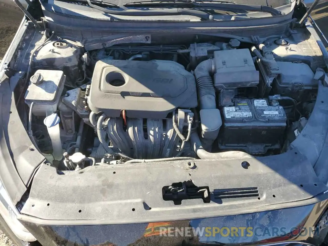 11 Photograph of a damaged car 5NPE24AF7KH751838 HYUNDAI SONATA 2019