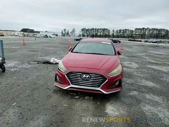 10 Photograph of a damaged car 5NPE24AF7KH766629 HYUNDAI SONATA 2019