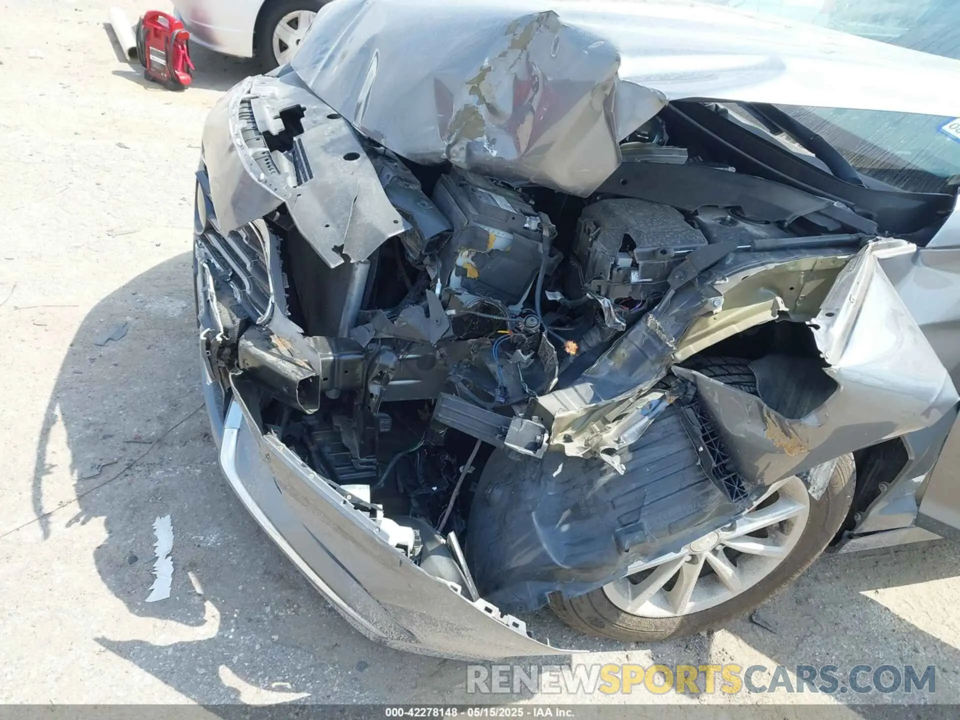 6 Photograph of a damaged car 5NPE24AF7KH780949 HYUNDAI SONATA 2019