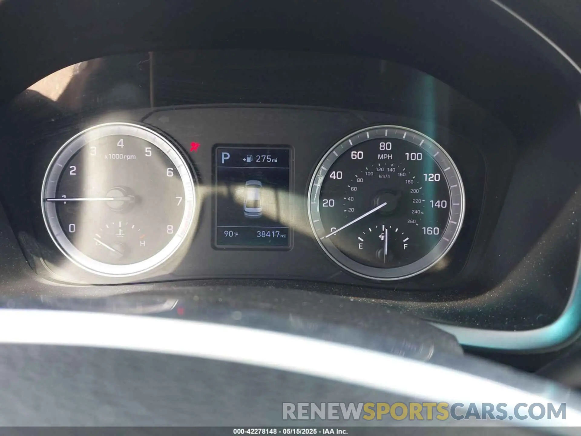 7 Photograph of a damaged car 5NPE24AF7KH780949 HYUNDAI SONATA 2019