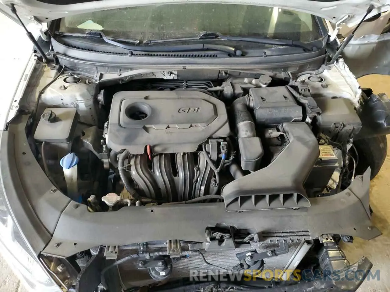 11 Photograph of a damaged car 5NPE24AF8KH740640 HYUNDAI SONATA 2019