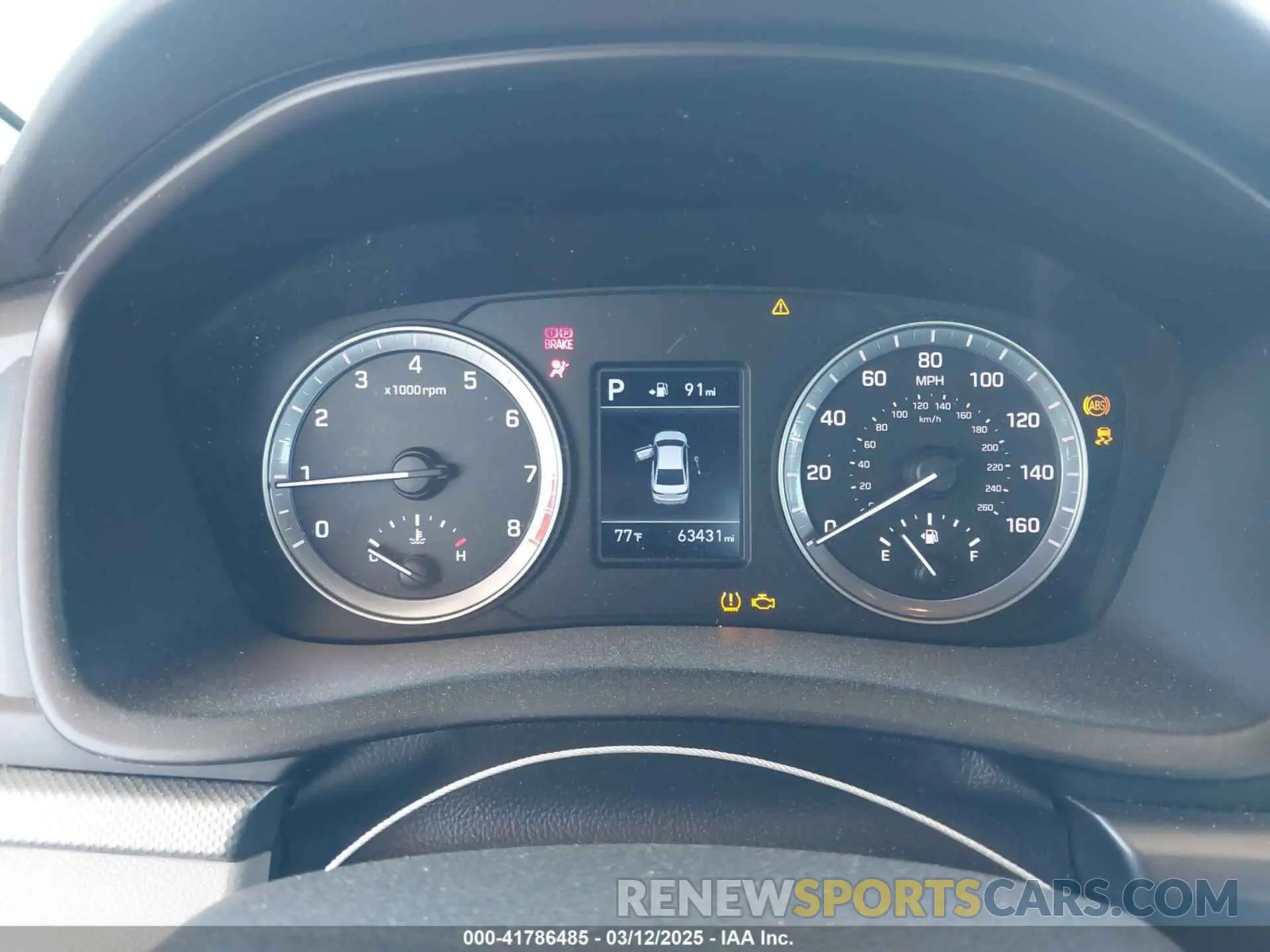 7 Photograph of a damaged car 5NPE24AF8KH755400 HYUNDAI SONATA 2019