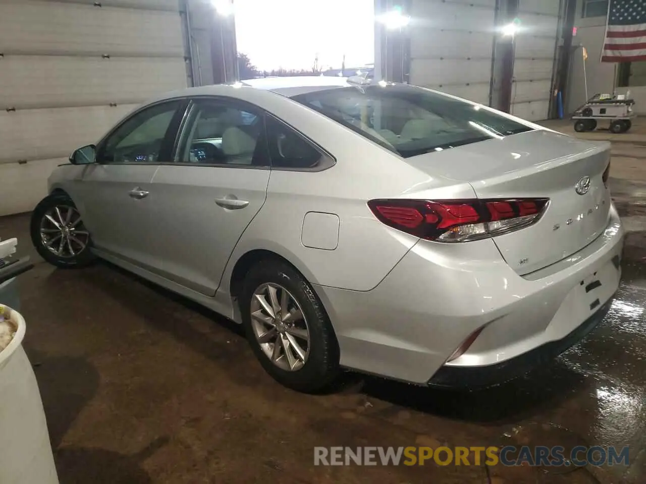2 Photograph of a damaged car 5NPE24AF8KH773735 HYUNDAI SONATA 2019