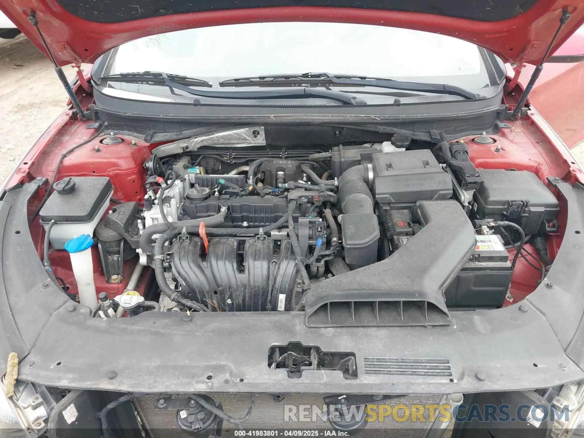10 Photograph of a damaged car 5NPE24AF8KH789935 HYUNDAI SONATA 2019