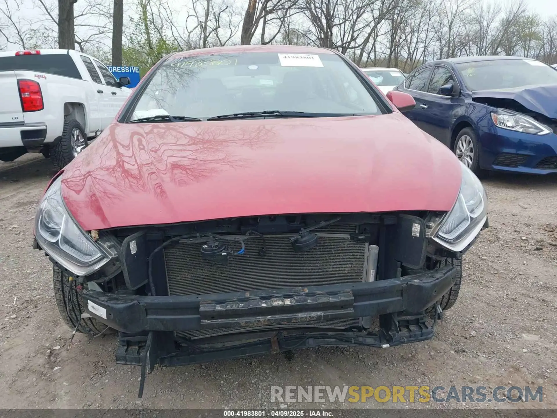 13 Photograph of a damaged car 5NPE24AF8KH789935 HYUNDAI SONATA 2019