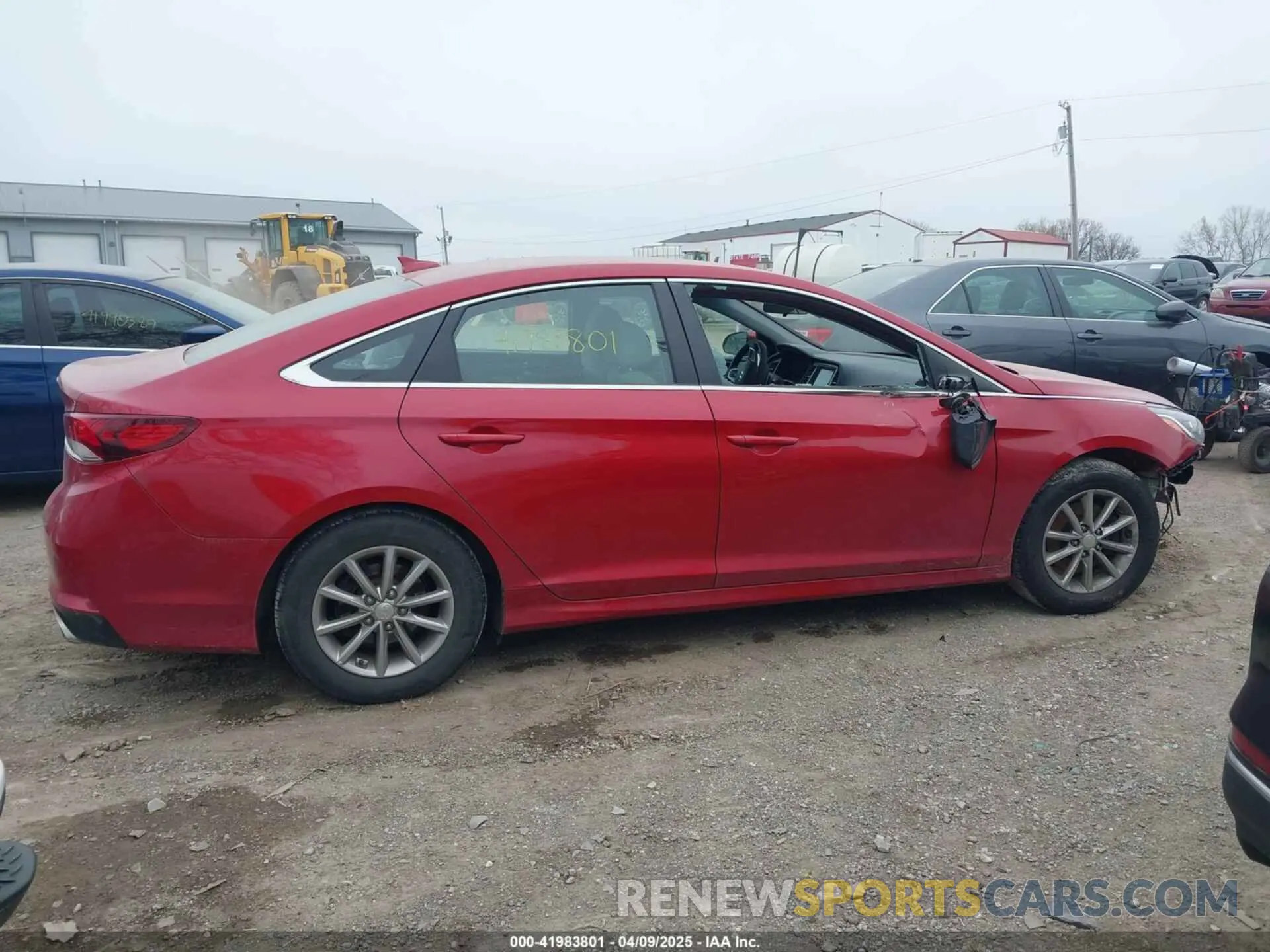 14 Photograph of a damaged car 5NPE24AF8KH789935 HYUNDAI SONATA 2019