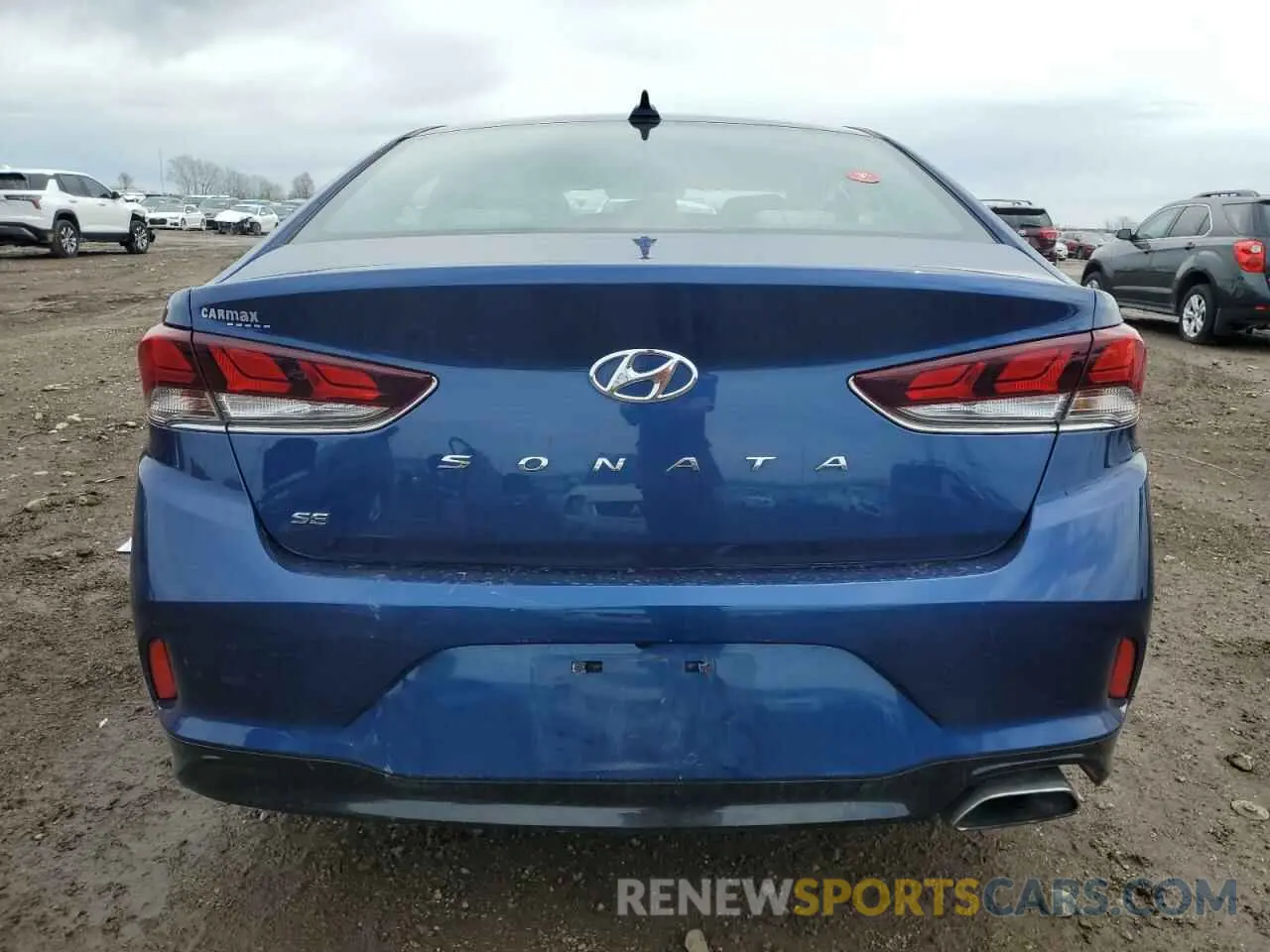 6 Photograph of a damaged car 5NPE24AF8KH790597 HYUNDAI SONATA 2019