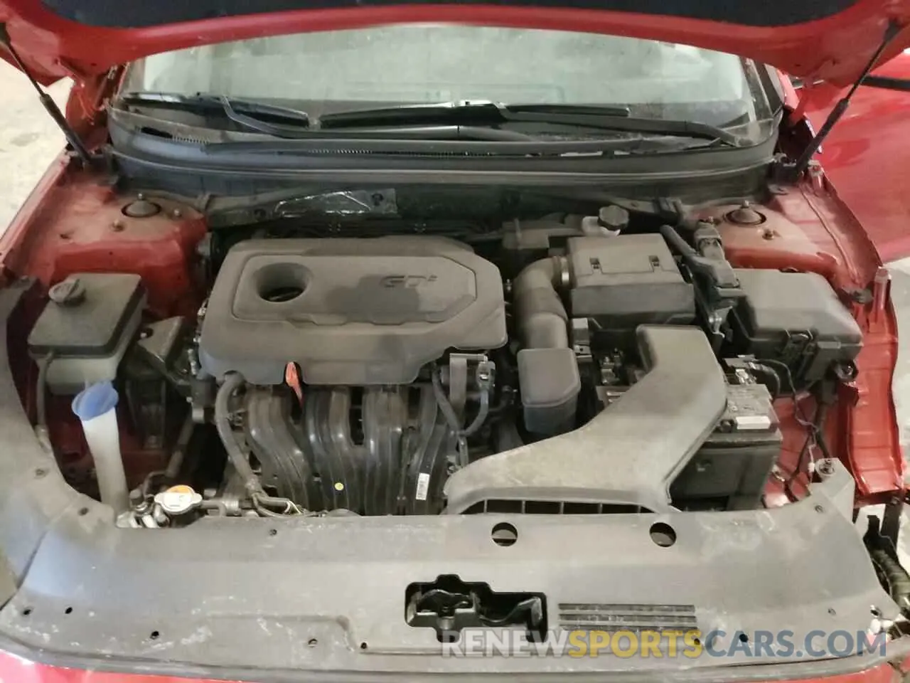 12 Photograph of a damaged car 5NPE24AF8KH794844 HYUNDAI SONATA 2019