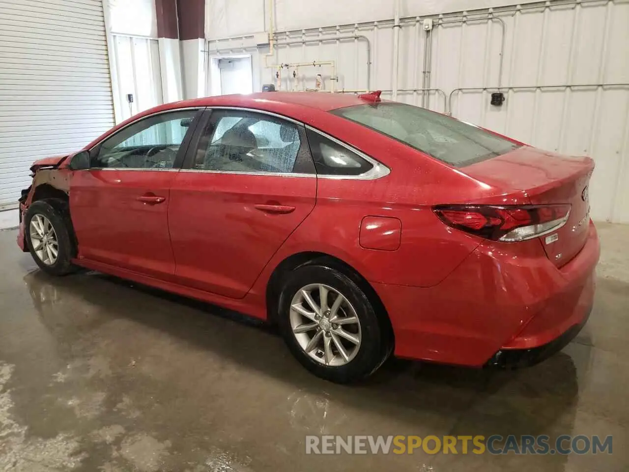 2 Photograph of a damaged car 5NPE24AF8KH794844 HYUNDAI SONATA 2019