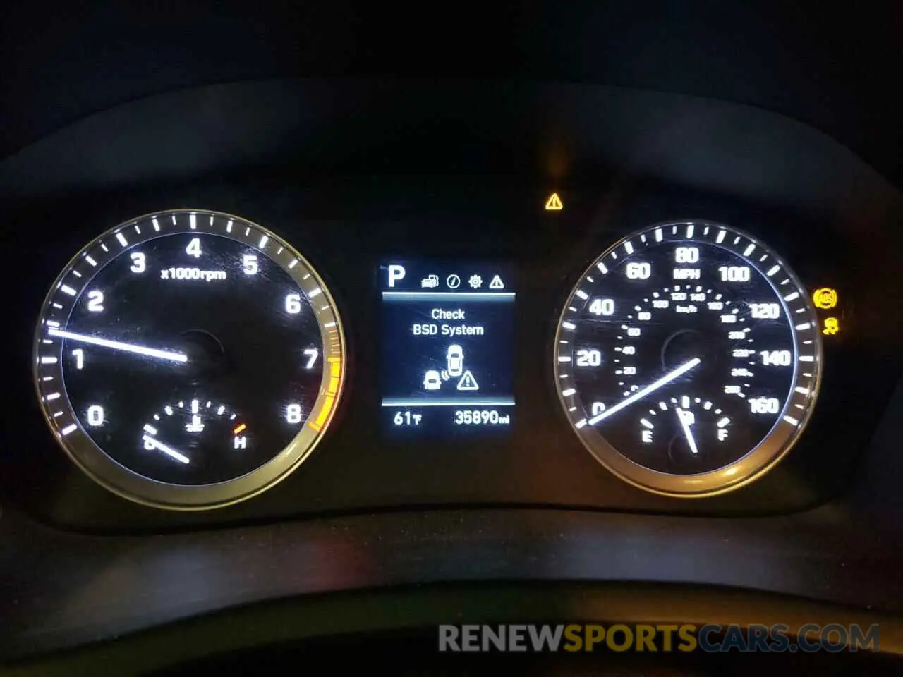 9 Photograph of a damaged car 5NPE24AF8KH794844 HYUNDAI SONATA 2019