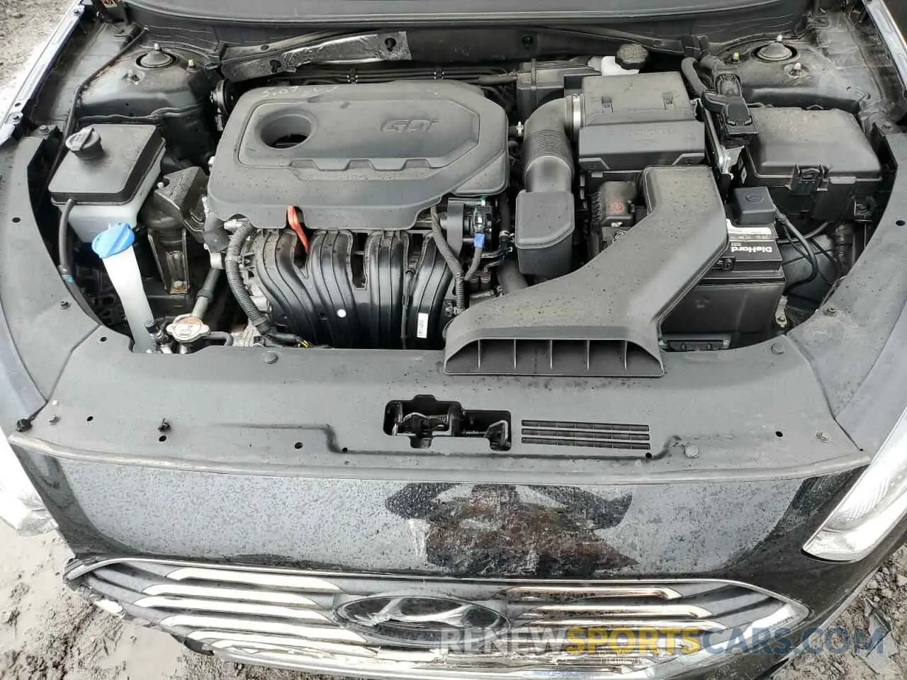 11 Photograph of a damaged car 5NPE24AF8KH806006 HYUNDAI SONATA 2019