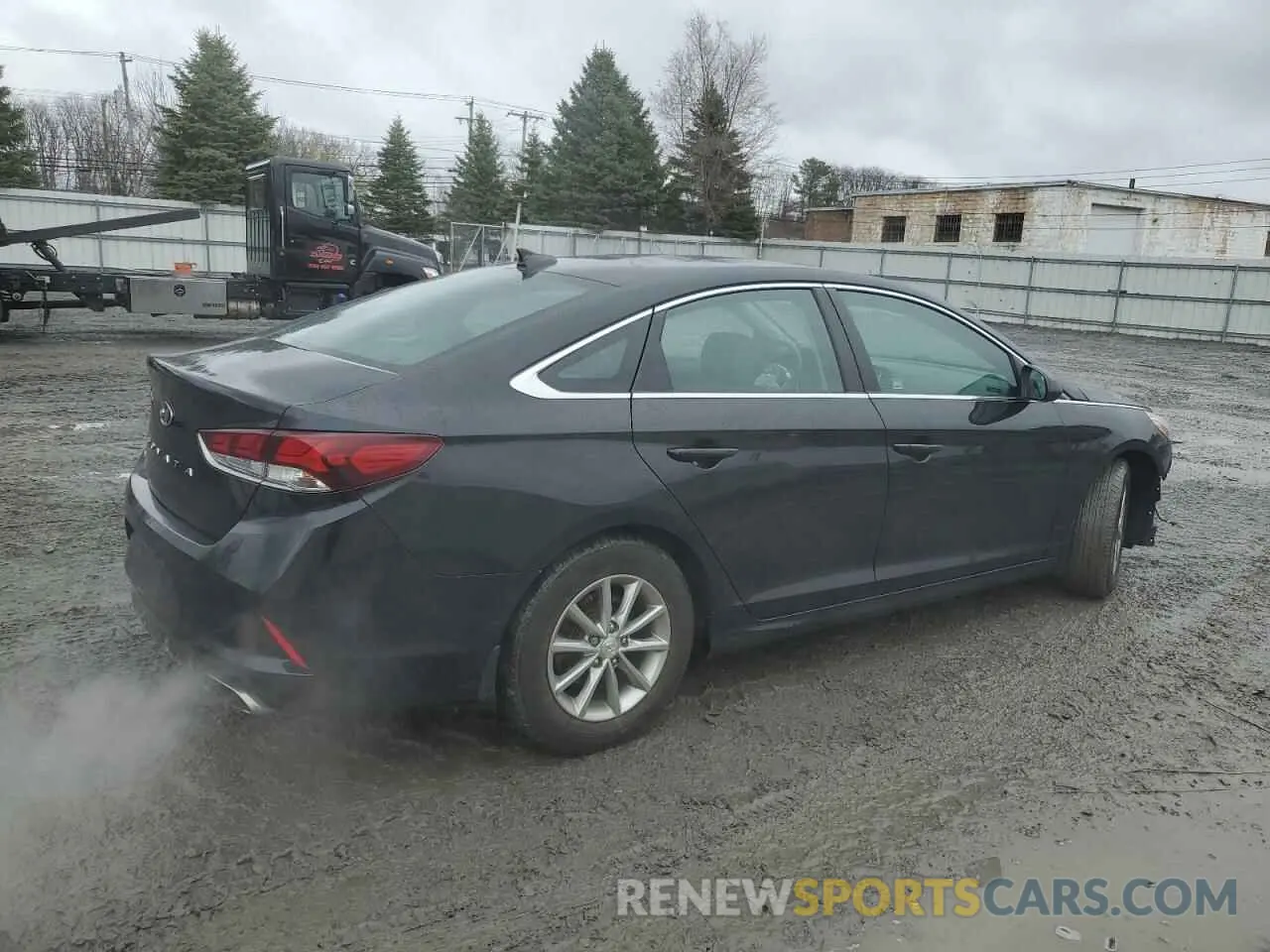 3 Photograph of a damaged car 5NPE24AF8KH806006 HYUNDAI SONATA 2019