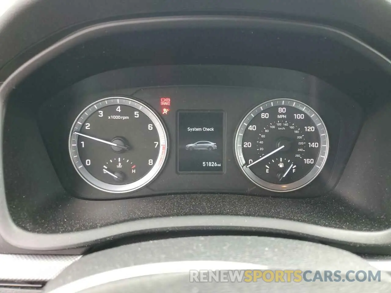 9 Photograph of a damaged car 5NPE24AF8KH806006 HYUNDAI SONATA 2019