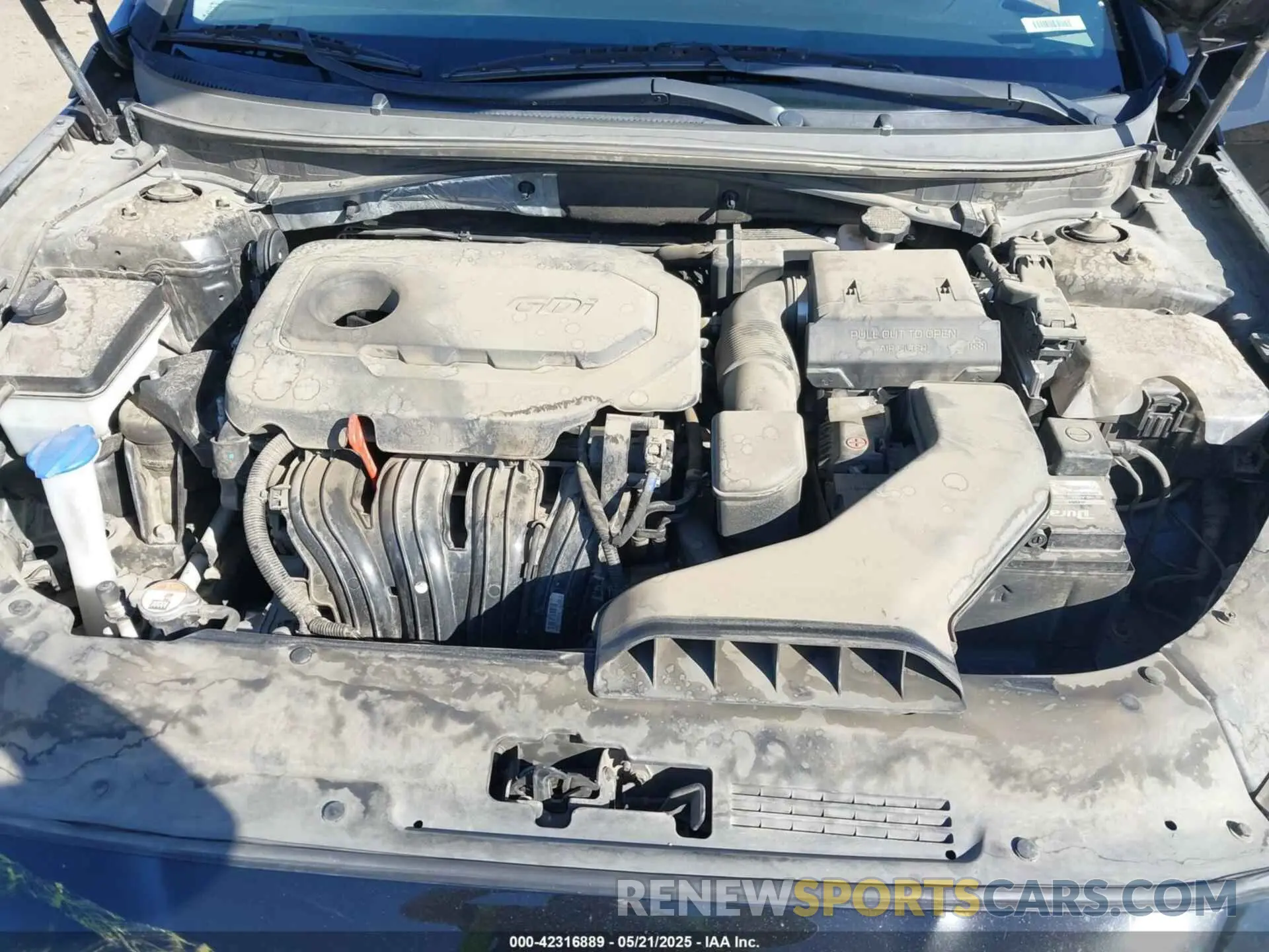 10 Photograph of a damaged car 5NPE24AF9KH736029 HYUNDAI SONATA 2019