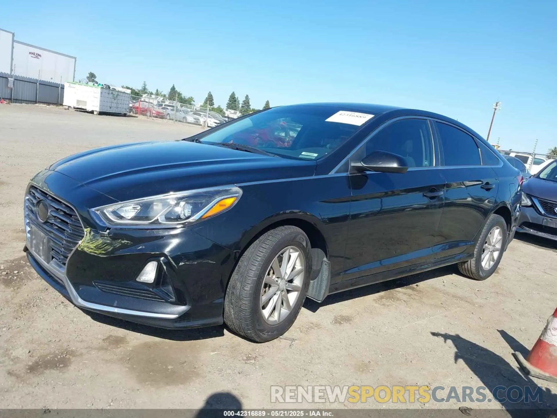 14 Photograph of a damaged car 5NPE24AF9KH736029 HYUNDAI SONATA 2019