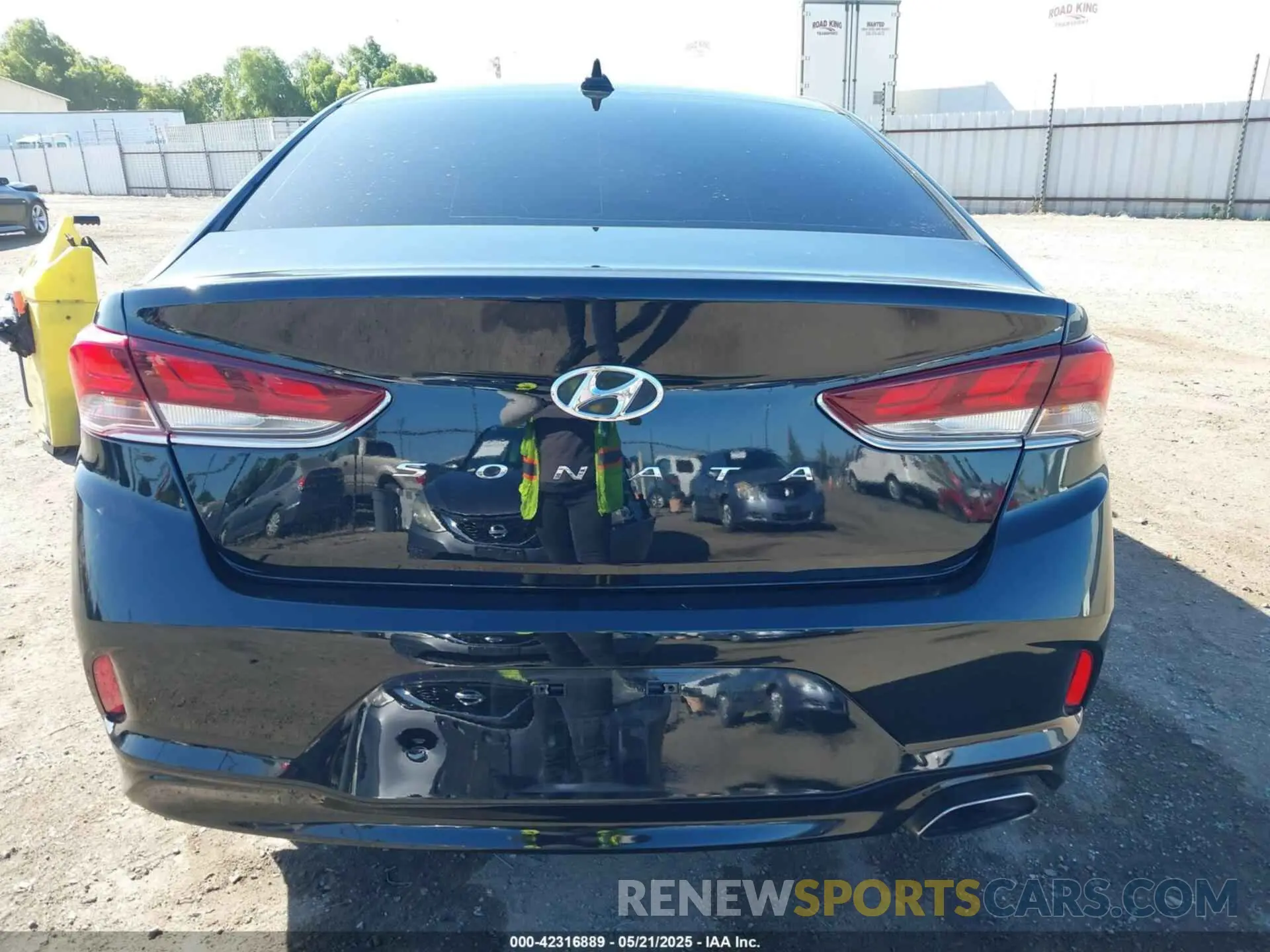 16 Photograph of a damaged car 5NPE24AF9KH736029 HYUNDAI SONATA 2019