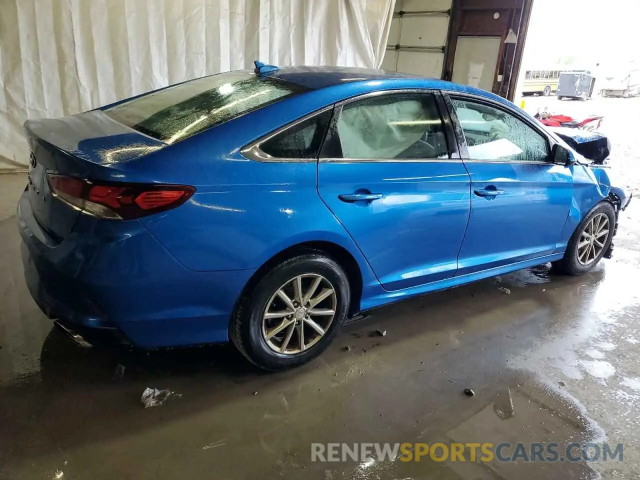 3 Photograph of a damaged car 5NPE24AF9KH754997 HYUNDAI SONATA 2019