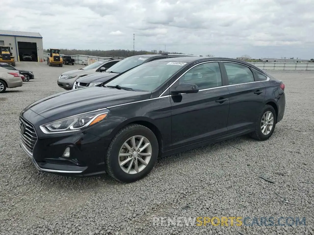 1 Photograph of a damaged car 5NPE24AF9KH760251 HYUNDAI SONATA 2019