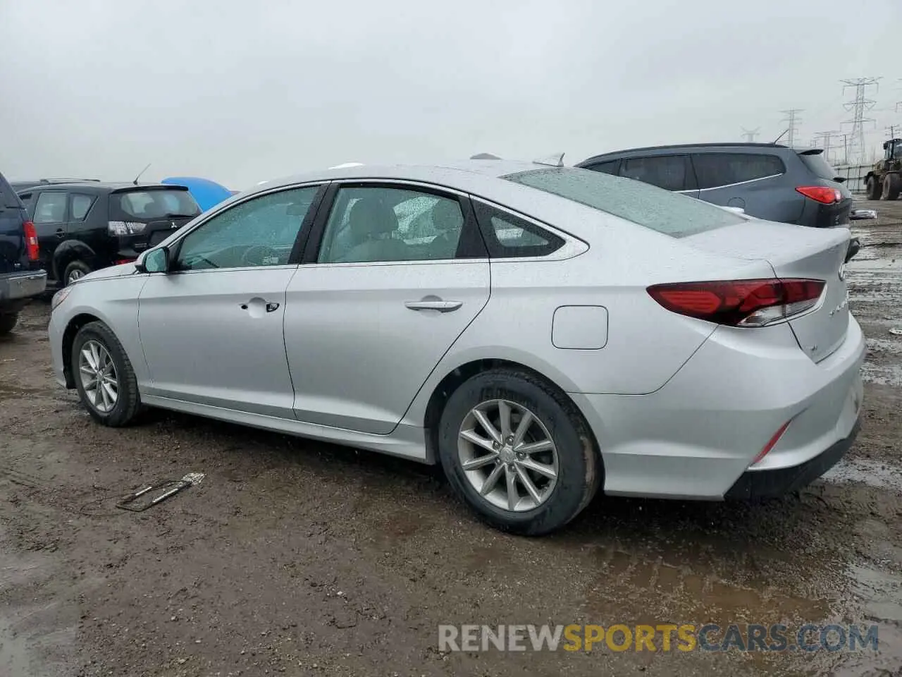 2 Photograph of a damaged car 5NPE24AF9KH773730 HYUNDAI SONATA 2019