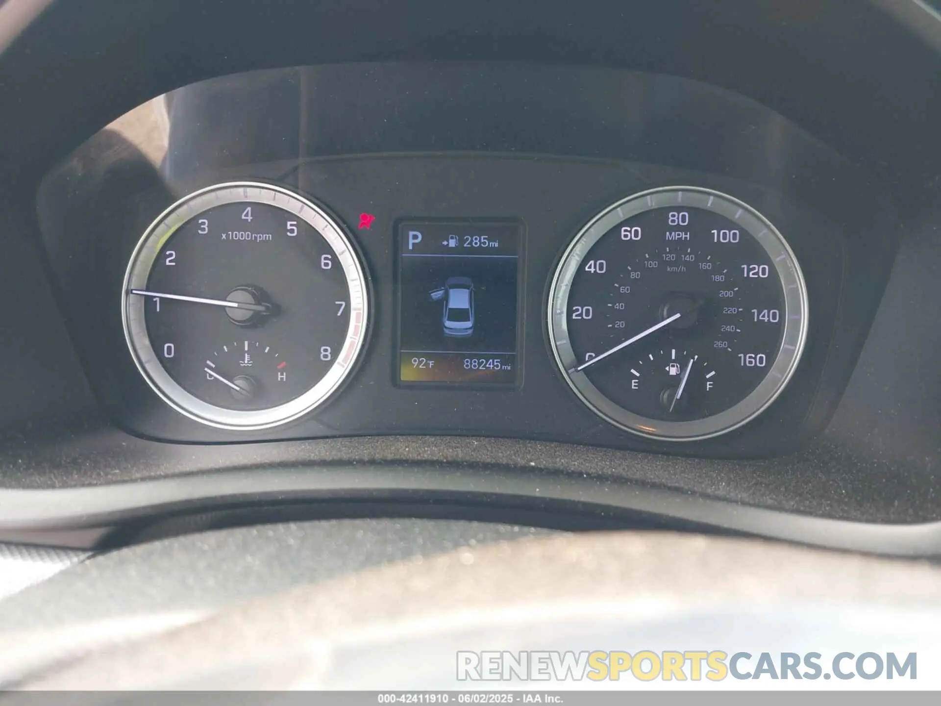 7 Photograph of a damaged car 5NPE24AF9KH783903 HYUNDAI SONATA 2019