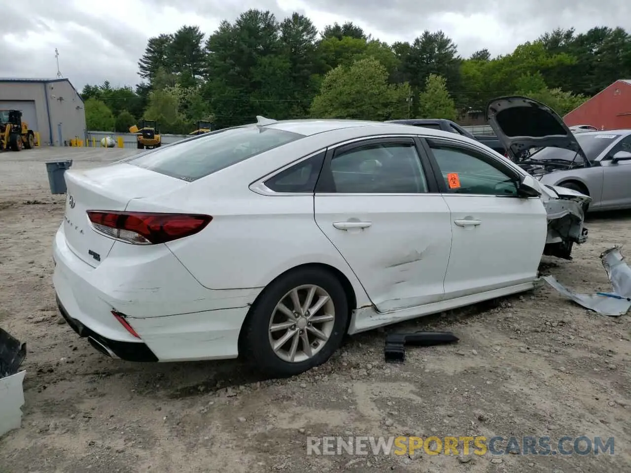 3 Photograph of a damaged car 5NPE24AF9KH785974 HYUNDAI SONATA 2019