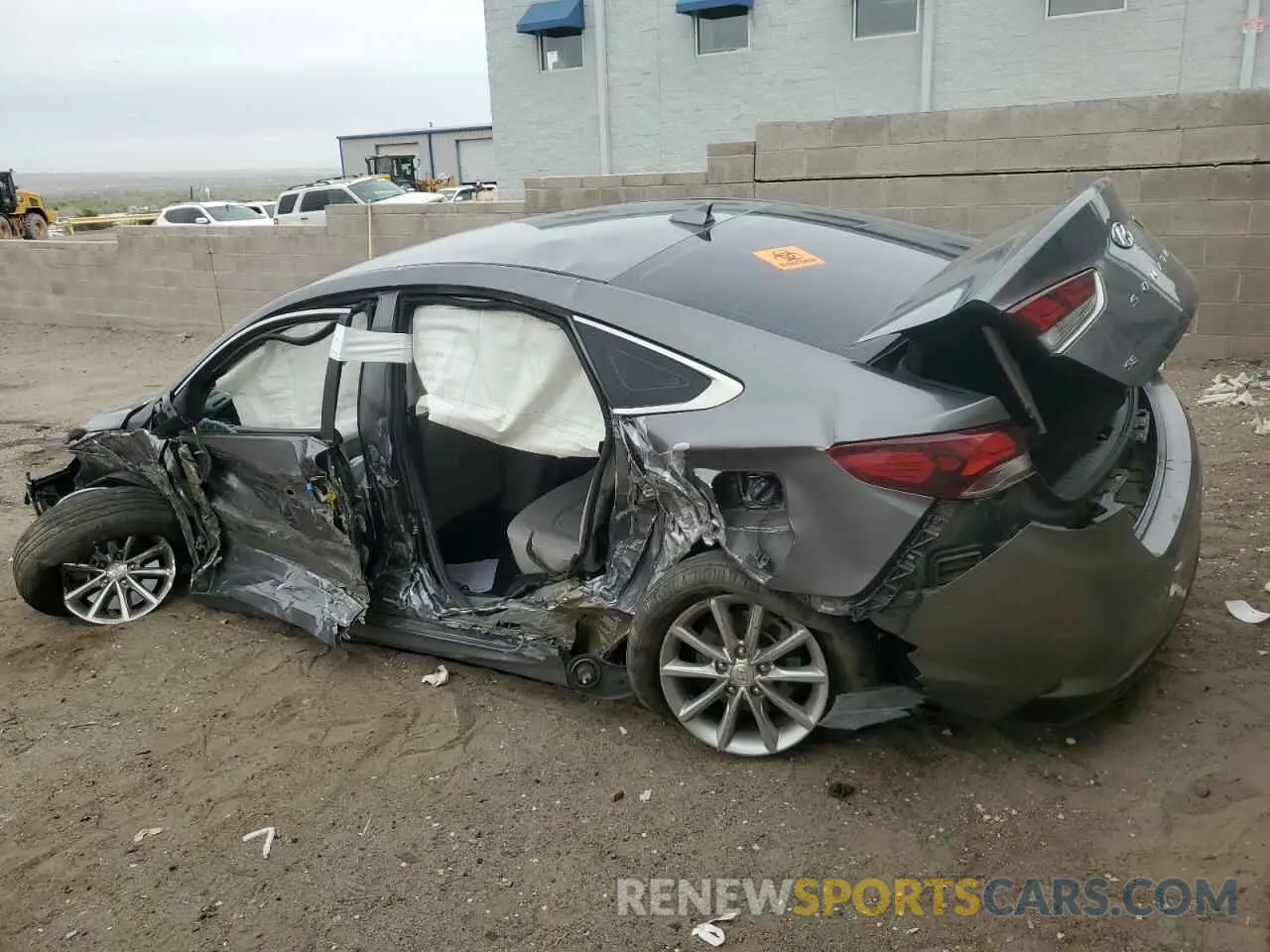 2 Photograph of a damaged car 5NPE24AF9KH800456 HYUNDAI SONATA 2019