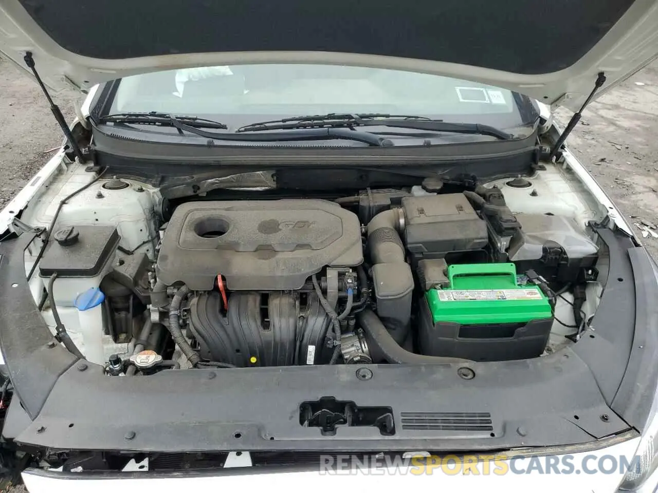 11 Photograph of a damaged car 5NPE24AF9KH805088 HYUNDAI SONATA 2019