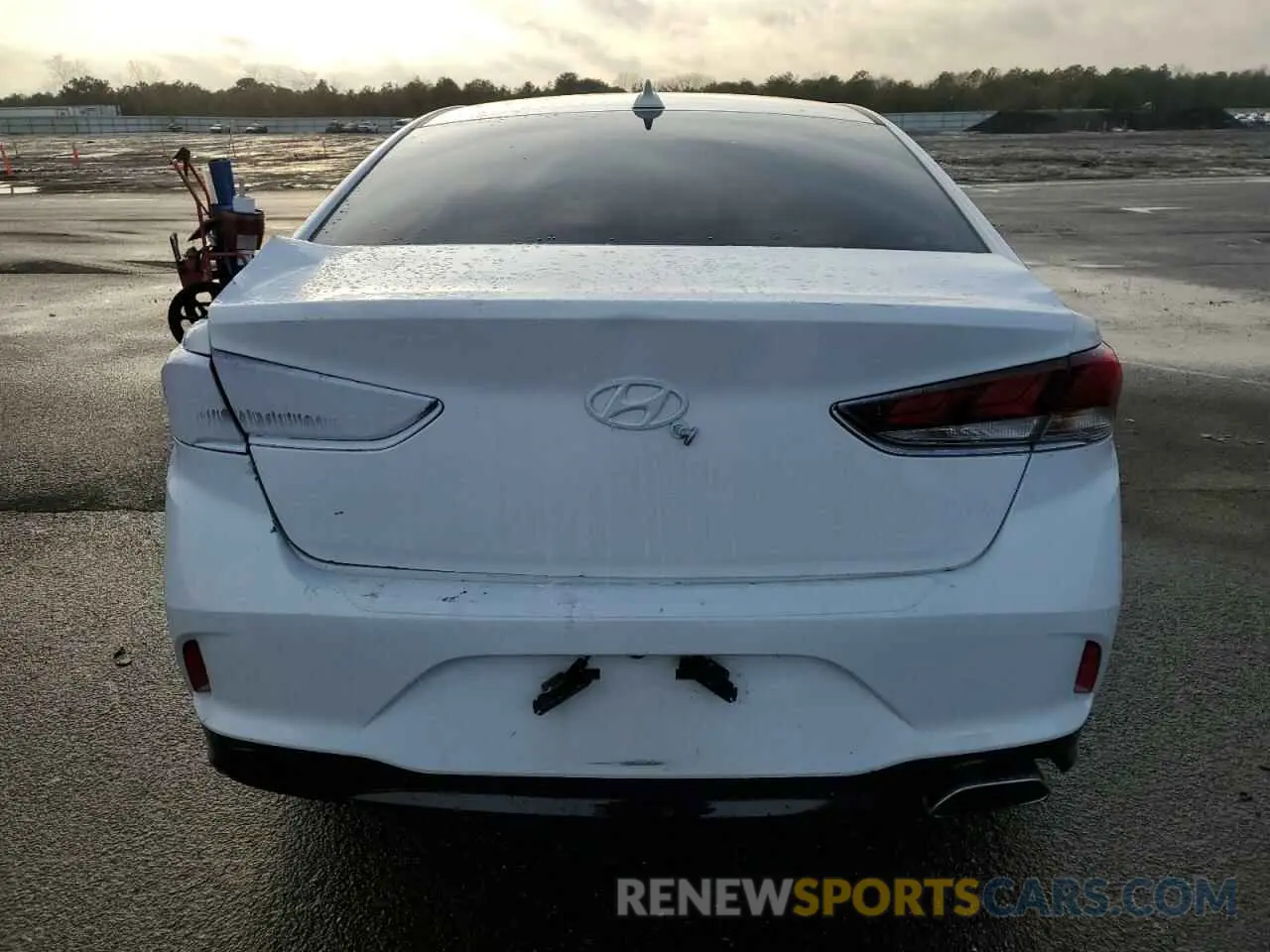 6 Photograph of a damaged car 5NPE24AF9KH805141 HYUNDAI SONATA 2019