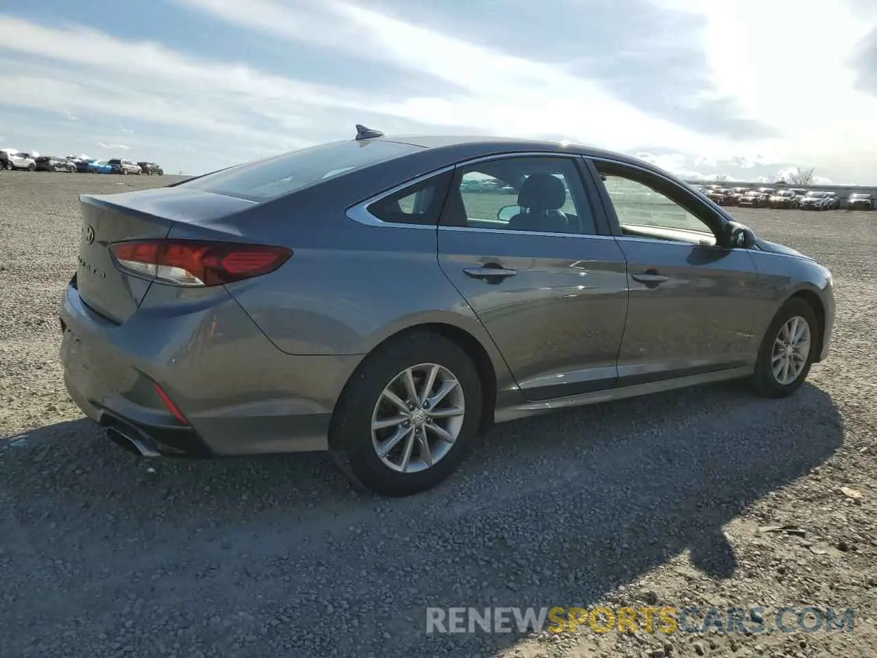 3 Photograph of a damaged car 5NPE24AF9KH819265 HYUNDAI SONATA 2019