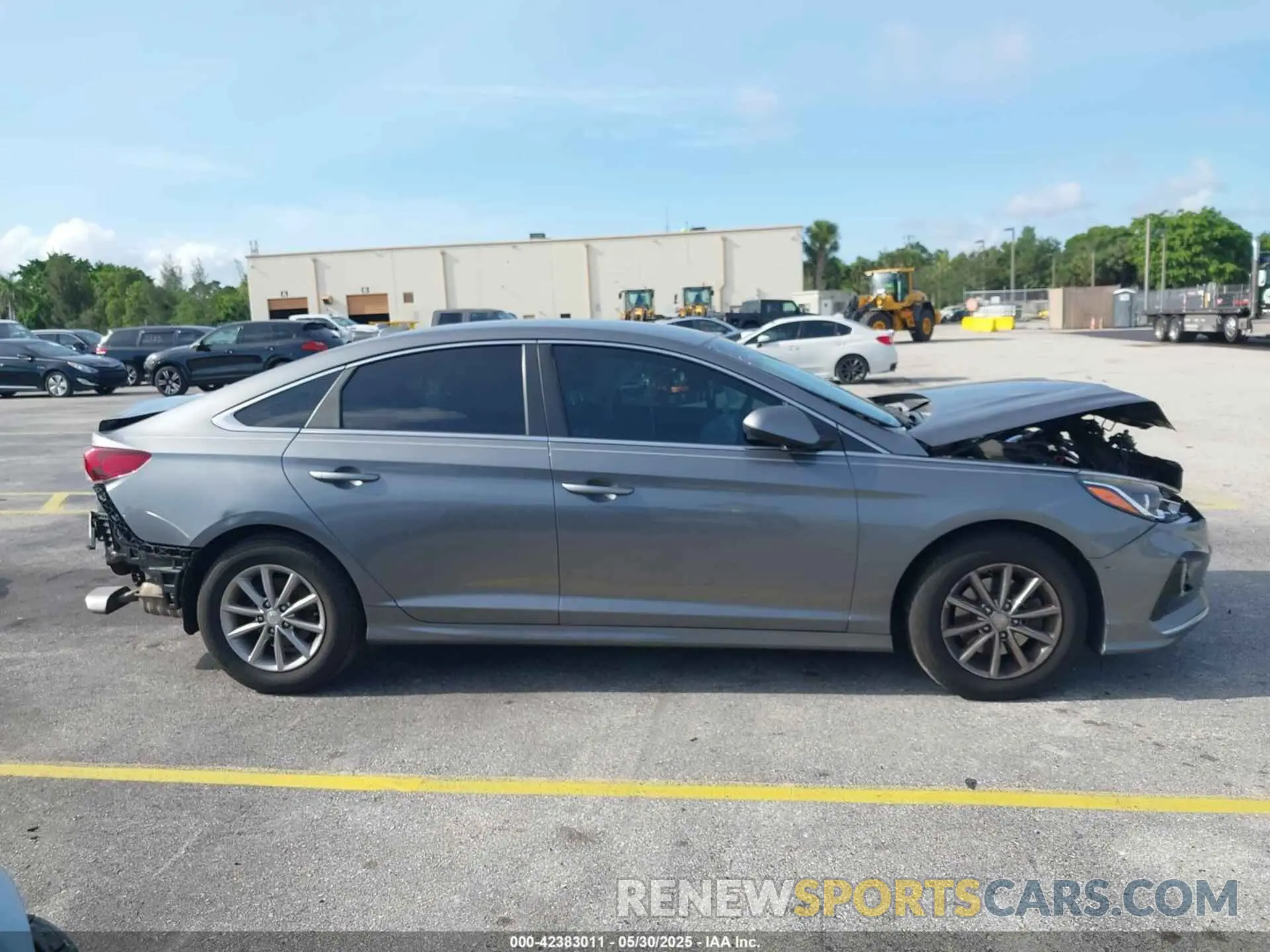 13 Photograph of a damaged car 5NPE24AFXKH729770 HYUNDAI SONATA 2019