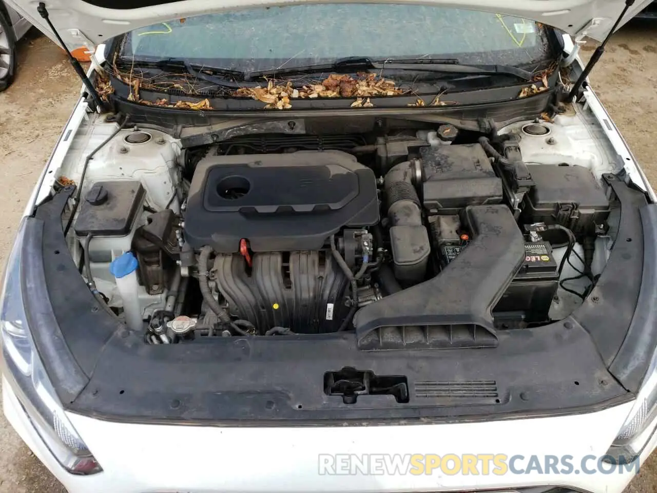 11 Photograph of a damaged car 5NPE24AFXKH735603 HYUNDAI SONATA 2019