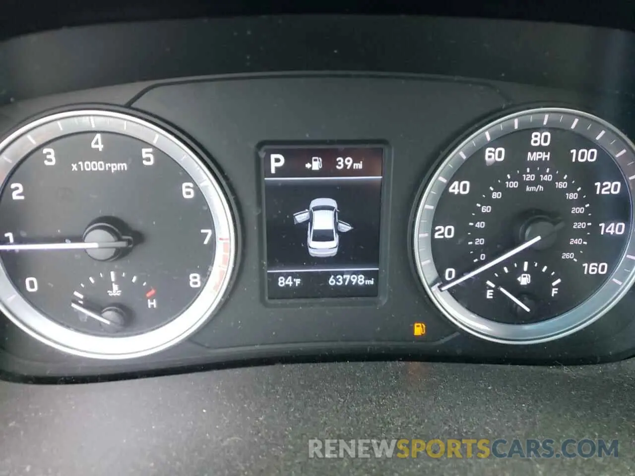 9 Photograph of a damaged car 5NPE24AFXKH735603 HYUNDAI SONATA 2019