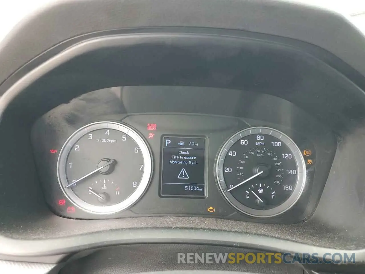 9 Photograph of a damaged car 5NPE24AFXKH737948 HYUNDAI SONATA 2019