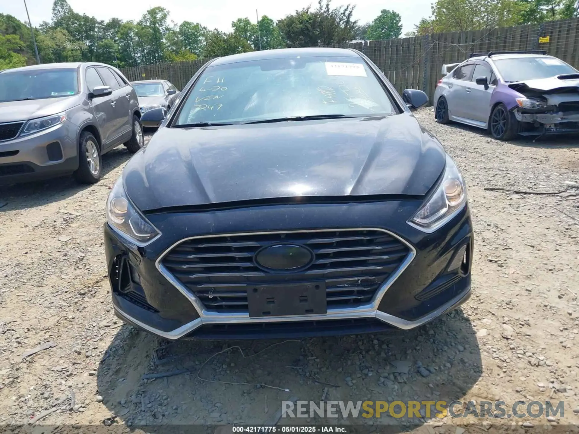 12 Photograph of a damaged car 5NPE24AFXKH743247 HYUNDAI SONATA 2019