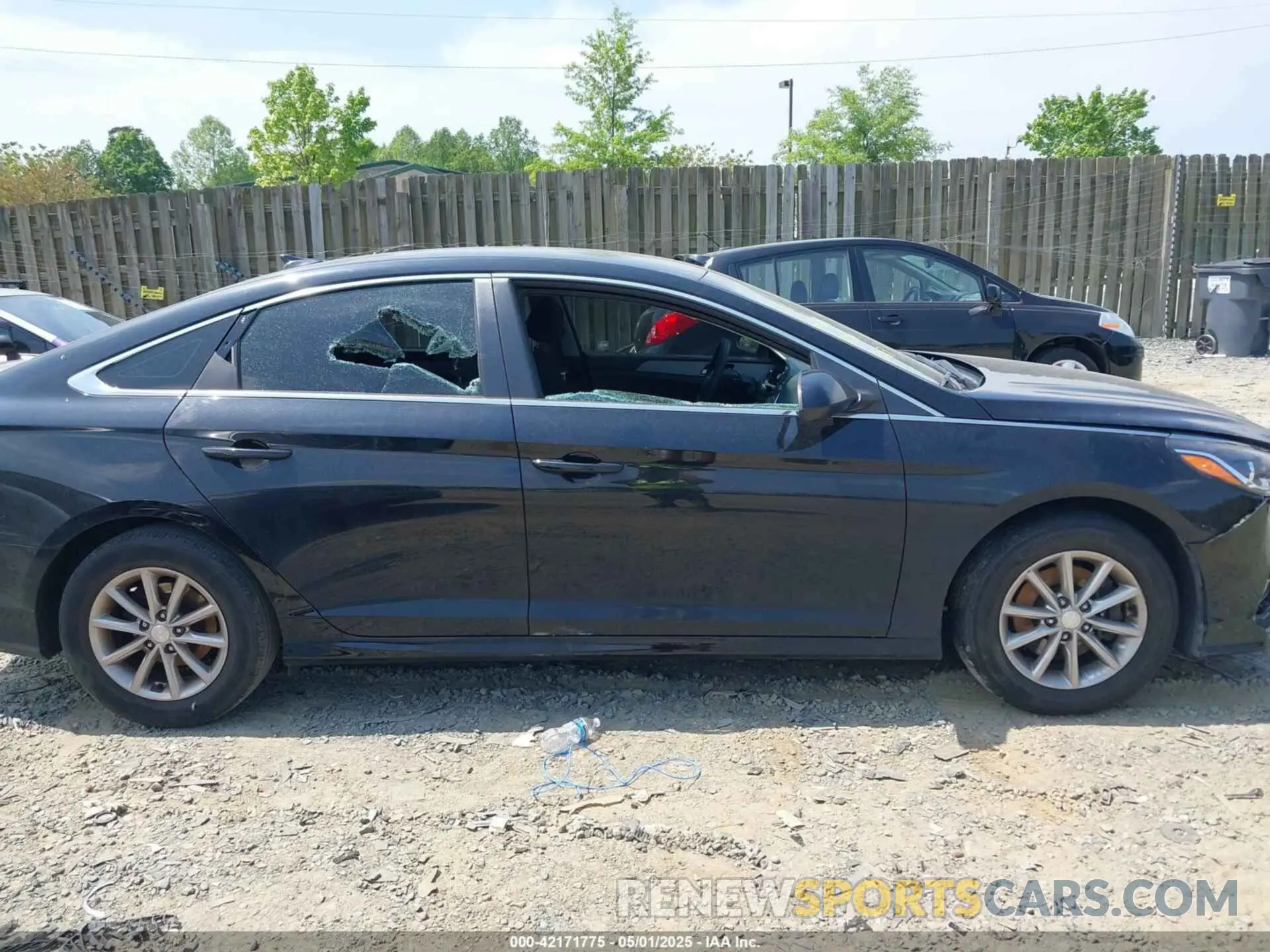 13 Photograph of a damaged car 5NPE24AFXKH743247 HYUNDAI SONATA 2019