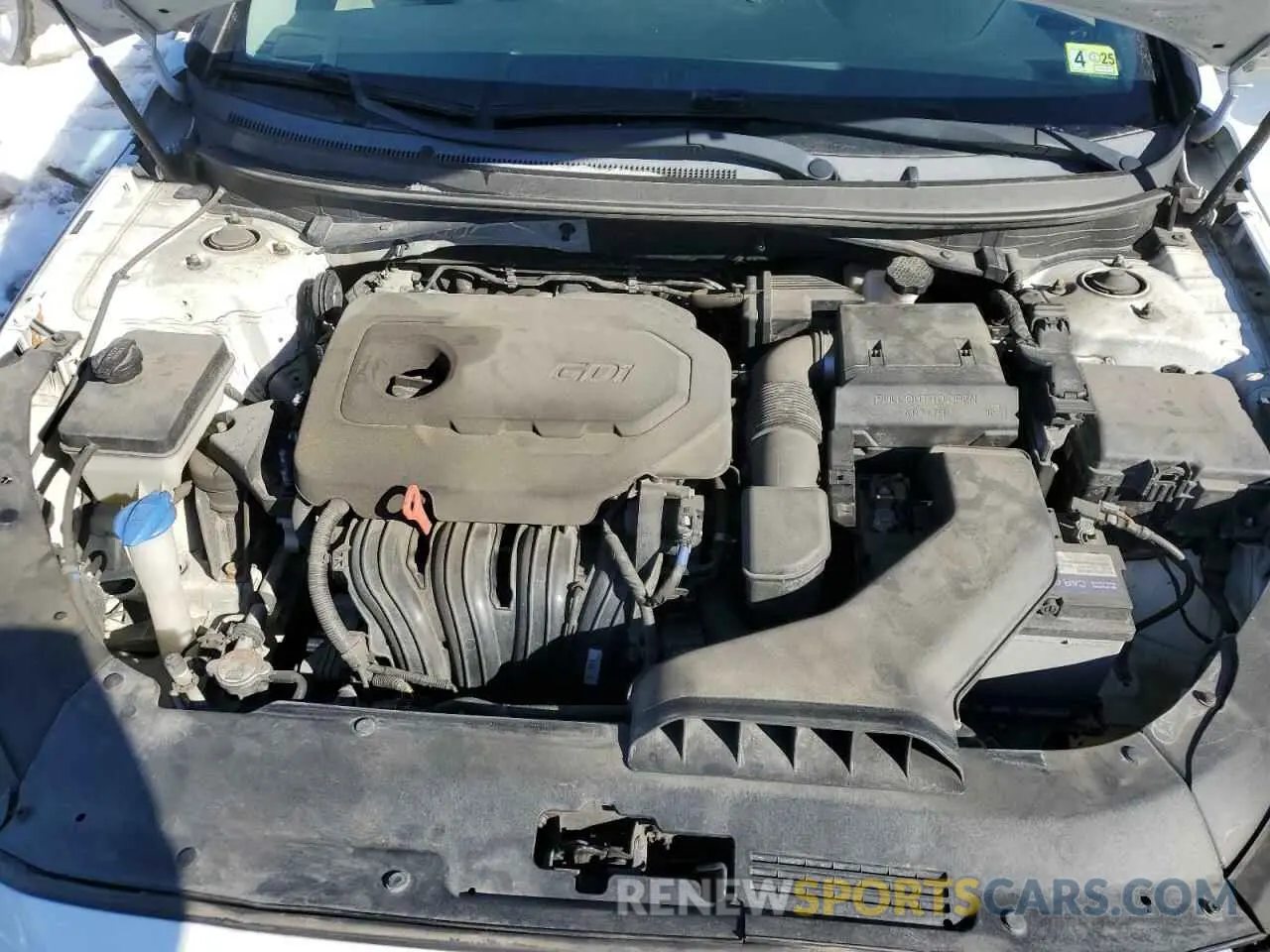 11 Photograph of a damaged car 5NPE24AFXKH748416 HYUNDAI SONATA 2019