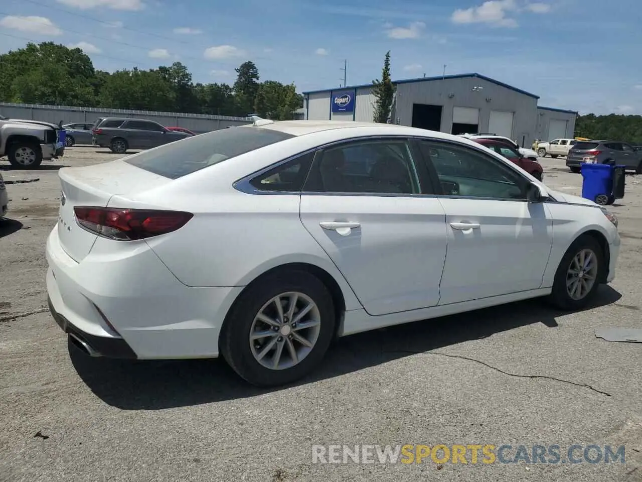 3 Photograph of a damaged car 5NPE24AFXKH764891 HYUNDAI SONATA 2019