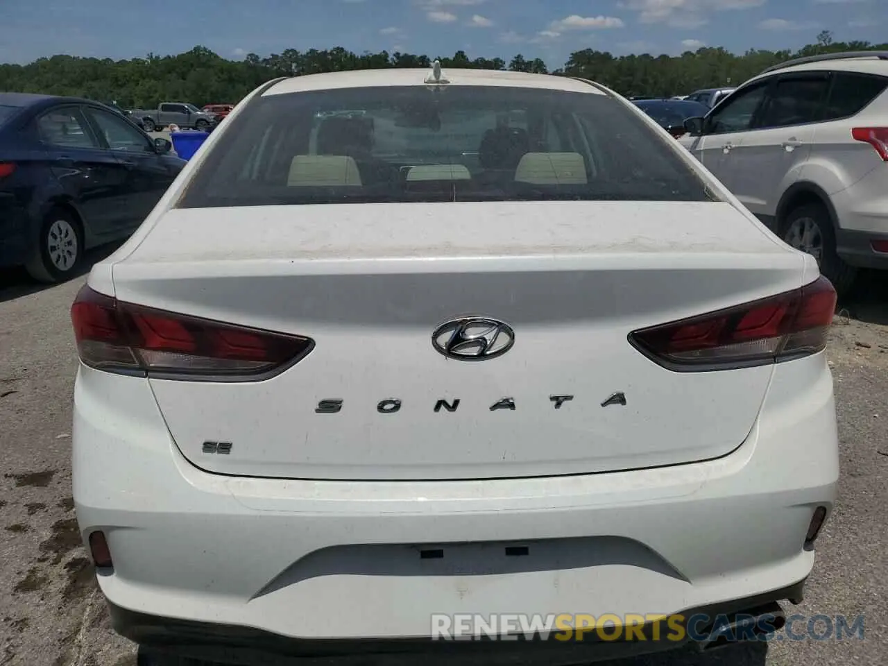 6 Photograph of a damaged car 5NPE24AFXKH764891 HYUNDAI SONATA 2019