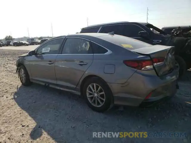 2 Photograph of a damaged car 5NPE24AFXKH772232 HYUNDAI SONATA 2019