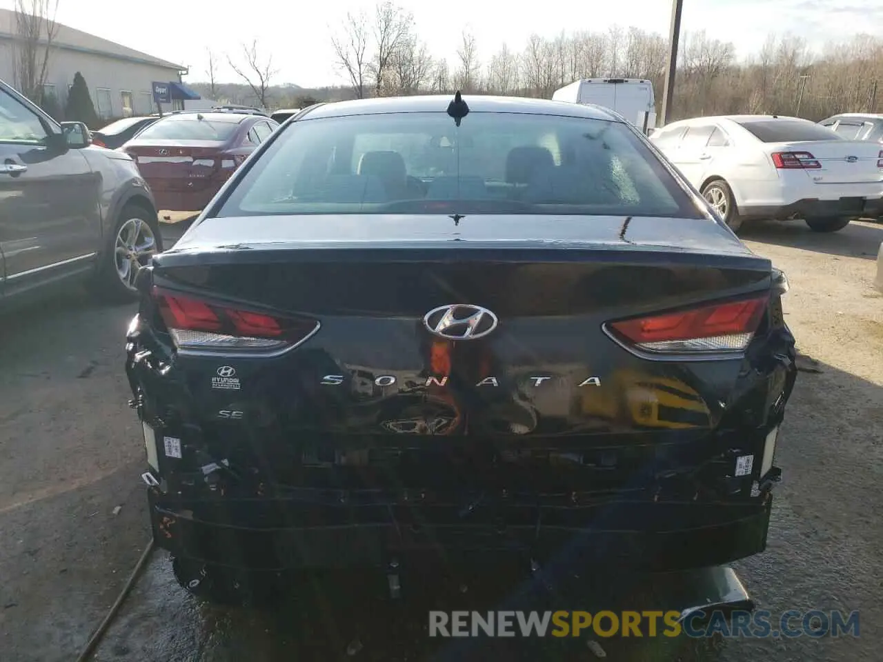 6 Photograph of a damaged car 5NPE24AFXKH779259 HYUNDAI SONATA 2019
