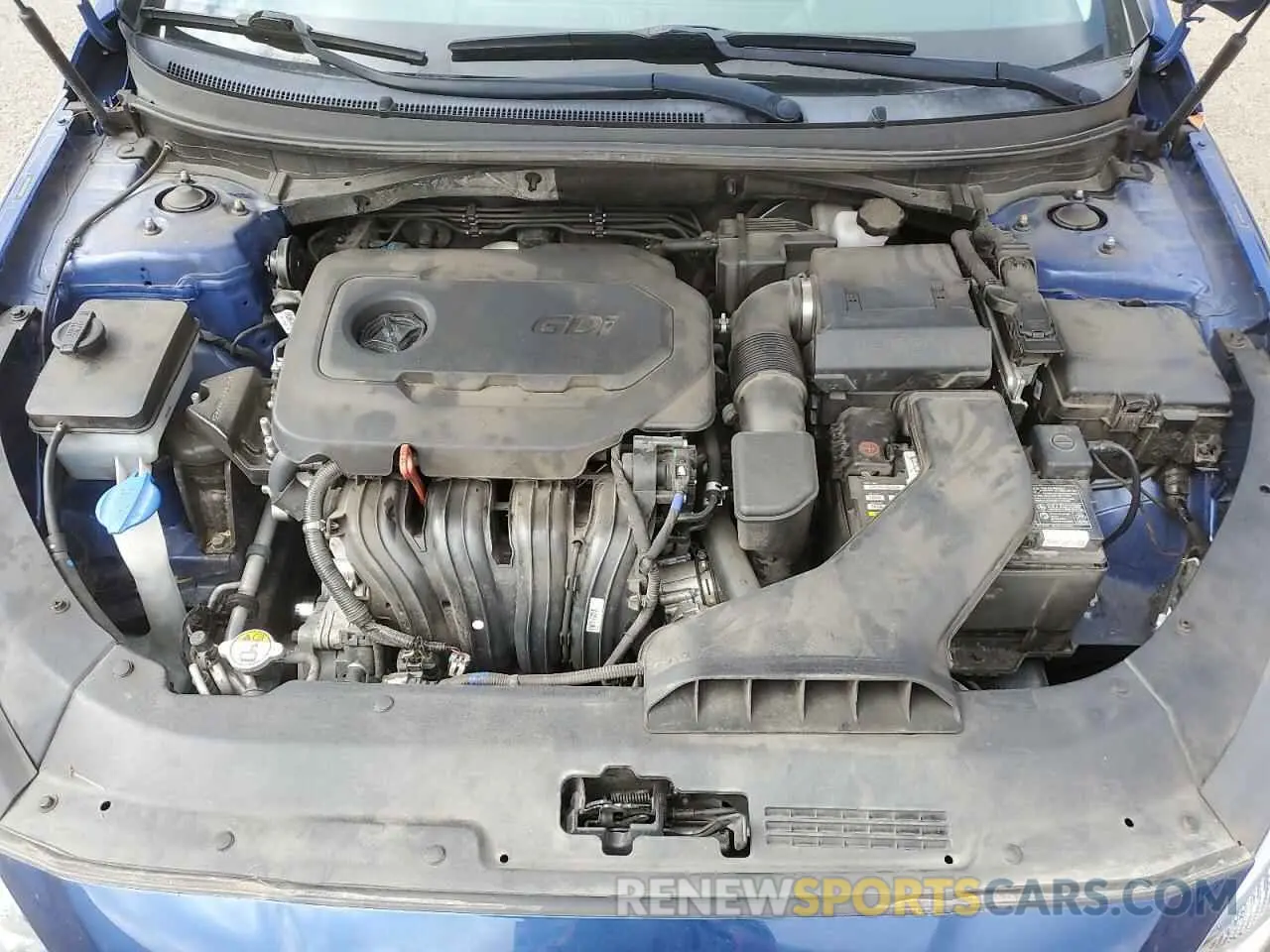 11 Photograph of a damaged car 5NPE24AFXKH792125 HYUNDAI SONATA 2019