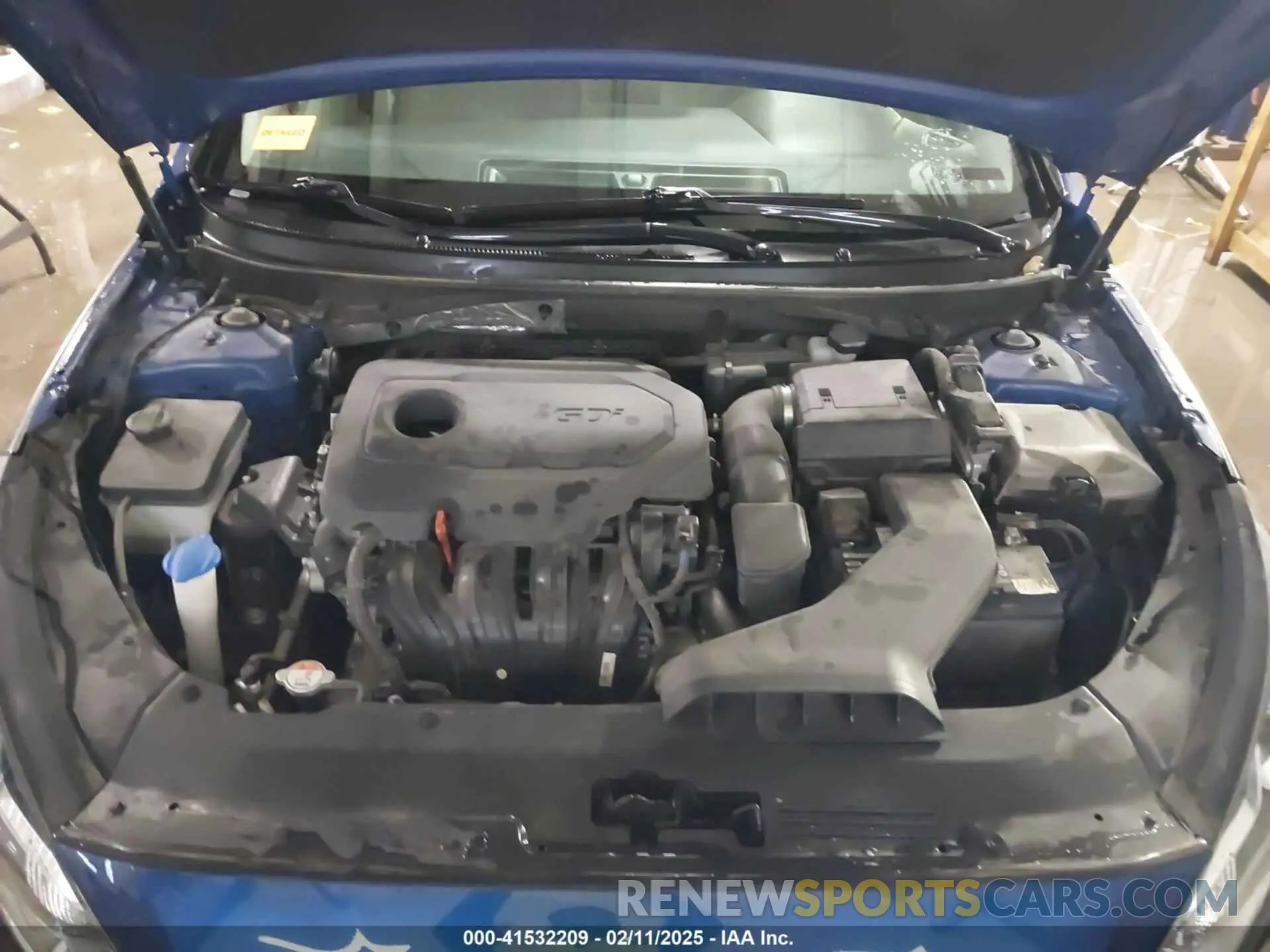 10 Photograph of a damaged car 5NPE24AFXKH792948 HYUNDAI SONATA 2019