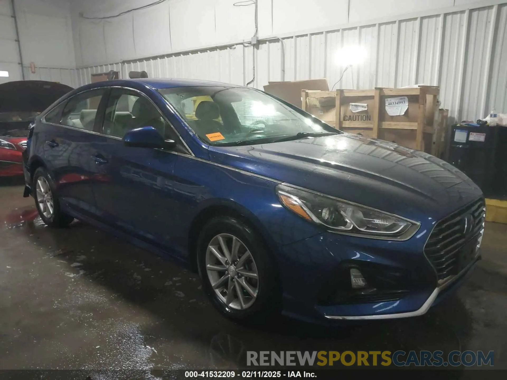 13 Photograph of a damaged car 5NPE24AFXKH792948 HYUNDAI SONATA 2019