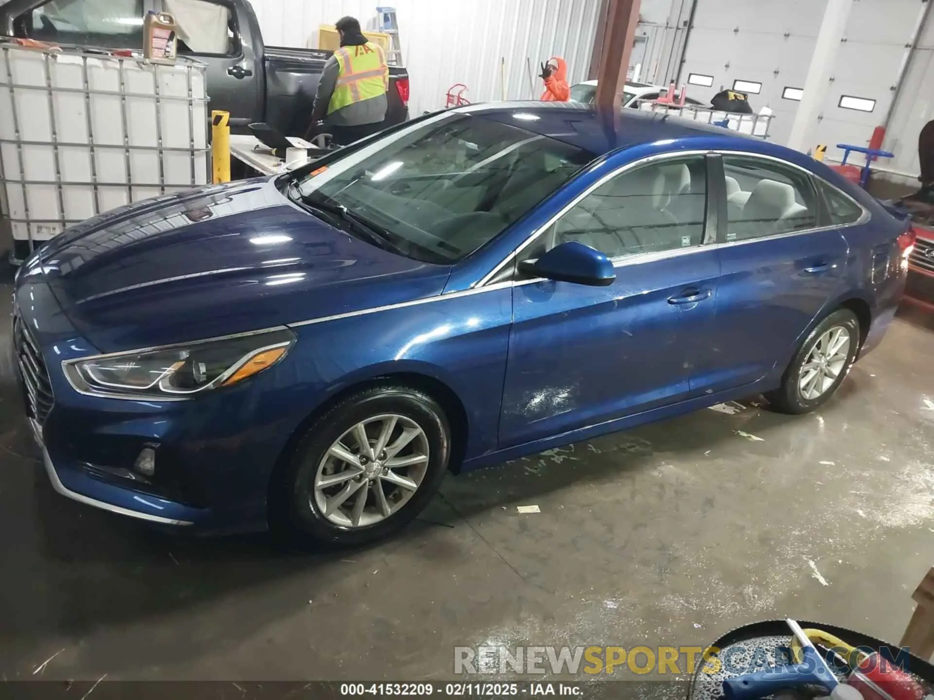 14 Photograph of a damaged car 5NPE24AFXKH792948 HYUNDAI SONATA 2019