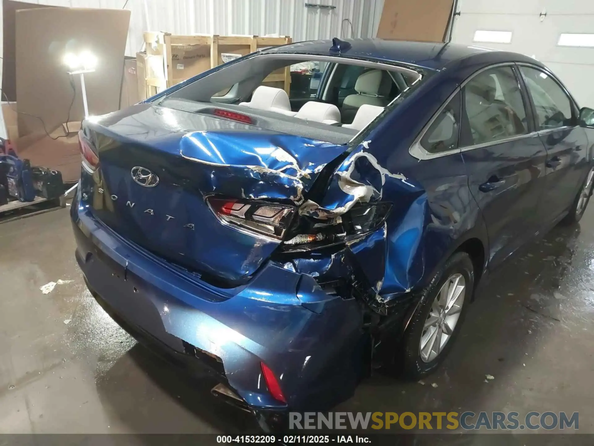6 Photograph of a damaged car 5NPE24AFXKH792948 HYUNDAI SONATA 2019