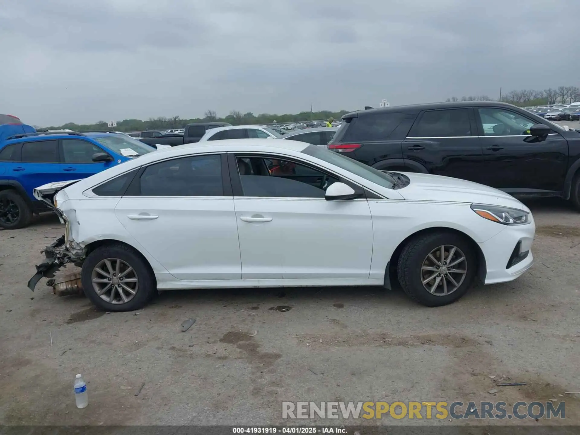 13 Photograph of a damaged car 5NPE24AFXKH796899 HYUNDAI SONATA 2019